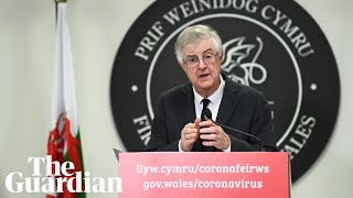 Mark Drakeford announces firebreak Covid lockdown for Wales [upl. by Anividul112]