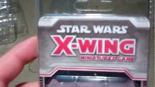 Star Wars XWing Miniatures Game  YWing Unboxing [upl. by Celinda]