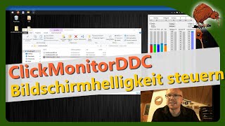 ClickMonitorDDC – Bildschirmhelligkeit regeln in Windows [upl. by Jami735]