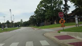 TEXAS DRIVE Sam Houston State University in Huntsville Texas – Ride with us around the campus area [upl. by Aika]