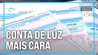 Boletim de Notícias  Conta de luz mais cara Aneel anuncia bandeira vermelha nível 2 para setembro [upl. by Eatnoled]