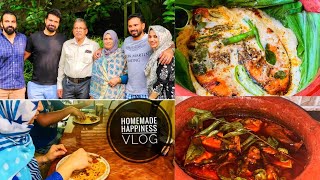 Day VlogFish Recipes Fish Nirvana Wheat Poratta amp Fish CurryTastetours by Shabna Hasker [upl. by Aihppa]