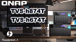 🔥First Thunderbolt 4 NAS🔥  QNAP TVSh874T  First Time Setup Guide and Product Overview [upl. by Timothee]