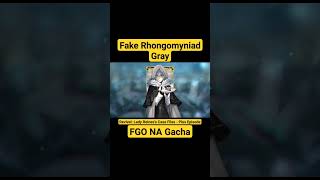 ANCESTOR KING ARTHURS HOLY LANCE GRAY Gacha  FateGrand Order NA fgo shorts gray [upl. by Maurits]