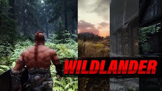 Skyrim Wildlander Roleplaying Evolved  Ultra Realistic Next Gen 500 MODS Showcase RTX4090 [upl. by Brenda]