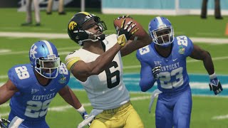 Vrbo Citrus Bowl 2022  Iowa vs Kentucky  College Football 112022 Full Game Sim  NCAA 14 [upl. by Lipsey788]