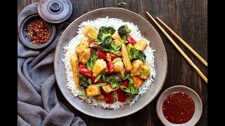 How to make easy HUNAN CHICKEN recipe [upl. by Karli573]