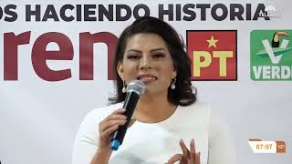 Morena oficializó a sus candidatos al senado en Sonora [upl. by Gittel647]