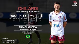 Ghilardi  Meia  Extremo Midfielder  Winger  2004 2024 [upl. by Adnorhs]