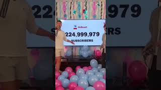 Mr beast subscriber countdown ll shortsvideo ytshorts [upl. by Michaud]