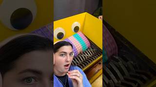 STELL DIR VOR … ShredderVs shreddermachine ASMR shredder shredding firstreactionshock [upl. by Panayiotis974]