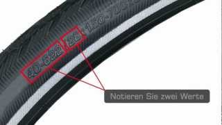 Schwalbe  Den richtigen Fahrradschlauch finden  2012 [upl. by Ykcim]