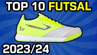 Top 10 MELHORES chuteiras FUTSAL 202324  Camisas e Chuteiras [upl. by Harte]