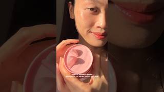 POV removing your makeup with your new pink cleansing balm [upl. by Oht]