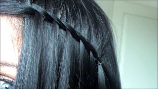 COIFFURE  Tresse cascade Torsadée [upl. by Toy]