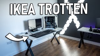 Picking up my new IKEA TROTTEN table  first impressions [upl. by Yarased]