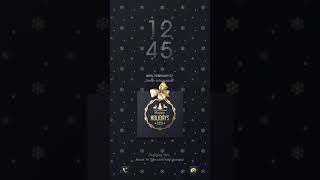 Samsung ThmesVideo Theme EiD  XMAS Gift [upl. by Orhtej]