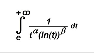 Intégrales de Bertrand  condition de convergence [upl. by Nata847]