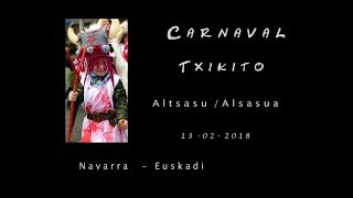 Carnaval Alsasua  Altsasu Txikito 2018  Part 1  Momotxorro dantza [upl. by Kong]