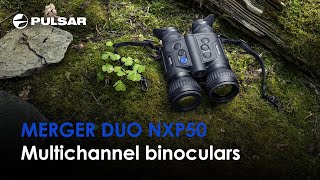 Pulsar Merger Duo NXP50  Multichannel Thermal Binoculars  Trailer [upl. by Nosac122]