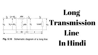 Expression Of Voltage Regulation In Long Transmission Line In Hindi [upl. by Polak]