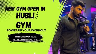 THE DREAM FITNESS 🏋️NEW GYM IN NAMMA HUBLI 🏋️🤩 [upl. by Aehtla]