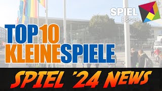 SPIEL 24  Top 10 Kartenspiele Partyspiele und kleine Brettspiele [upl. by Iuq]