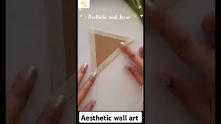 Aesthetic wall art 😀 unfrezzmyaccount newsongnewsong pakistani enshal786plesesubscribe [upl. by Kimmie]