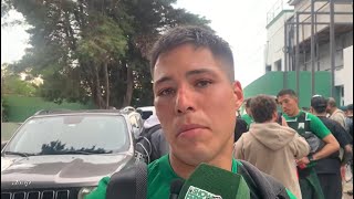 Entrevista a Diego Mercado  Fecha 36 San Miguel 0 vs Ferro 0 [upl. by Mychael]