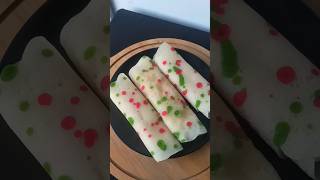 Patishapta pitha recipe  রঙিন পাটিসাপটা পিঠা রেসিপি shorts [upl. by Atinaj]