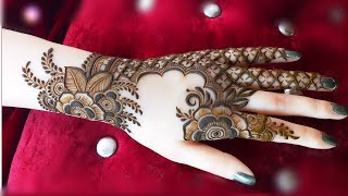 Back Hand Mehndi Design  Eid Mehndi designs  bridal mehndi  mehandi  mehndi ke design  mehendi [upl. by Ybeloc]