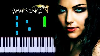 Evanescence  Bring Me To Life Piano Tutorial [upl. by Ardnaskela568]