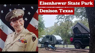 Eisenhower State Park Exploring Caves Camping and Cold Snacks  Denison Texas Lake Texoma [upl. by Esyahc]