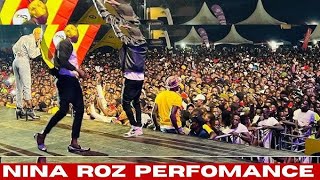 Nina Roz Performance At Neyanziza Sheebahs Concert At Lugogo [upl. by Kcirdez]