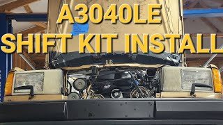 W124 Merc 2JZ Swap Part 9 A340E Transgo Shift kit Install [upl. by Ykcor]