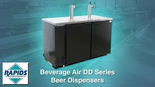 Beverage Air Direct Draw Beer Dispensers at Rapids Wholesale [upl. by Stephannie]