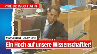 Prof Dr Ingo Hahn  Ein Hoch auf unsere Wissenschaftler [upl. by Leinahtam]