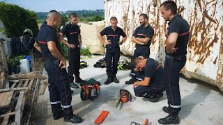 Missions périlleuses en Provence  les pompiers volontaires en alerte [upl. by Ardena]