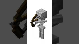 skeleton sound minecraft sound skeleton shorts [upl. by Hekking]