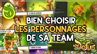 DOFUS  BIEN CHOISIR LES PERSONNAGES DE SA TEAM 48 AFIN DE PRENDRE UN MAX DE PLAISIR  268 [upl. by Aihsatal]