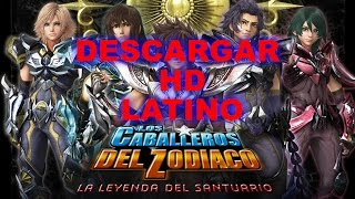 DESCARGAR PELICULA Saint SeiyaLEYENDA DEL SANTUARIOLATINO HD original [upl. by Ayotnom]