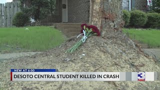 MS high school baseball player dies in crash [upl. by Aneetsirk]