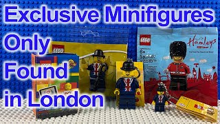 Exclusive LEGO Minifigures only found in London  Hamleys and Leicester Square [upl. by Leibrag444]