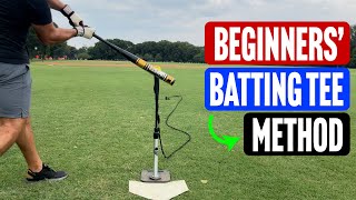 Hitting Off a Batting Tee  A Guide For Baseball or Softball Beginners [upl. by Eldin]