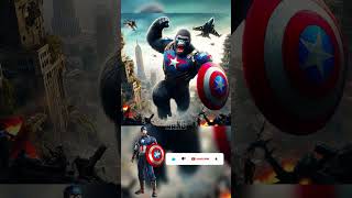 What If King Kong Was a Superhero 🤯💥 aang shorts viralvideo marvel [upl. by Orpah]