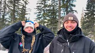 Winter Camping  Whitefish MT for Christmas  FullTime RV Living [upl. by Fausta]