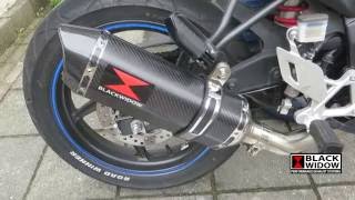 Upgrading my CBR125R part 2  Black Widow exhaust 2 comparison [upl. by Miculek]