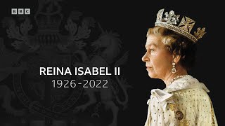 El momento en el que la BBC anunció la muerte de la reina Isabel II [upl. by Nylle]