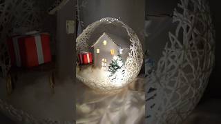 DIY Christmas decoration idea  christmas christmasdecor shorts [upl. by Ryan]