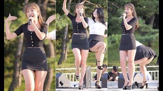 180901 홍진영  잘가라 청년의날페스티벌 여의도공원 직캠 fancam by zam [upl. by Carman]